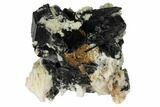 Black Tourmaline (Schorl) Crystals with Orthoclase - Namibia #132187-1